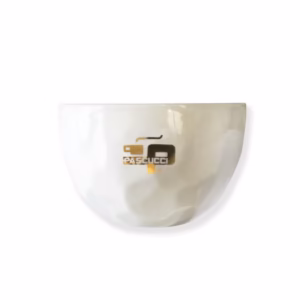 FASETTERAD CAPPUCCINOKOPP UTAN ÖRA