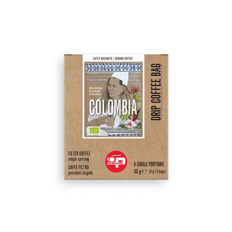 Droppkaffe Colombia "Arhuaco" 5 påsar