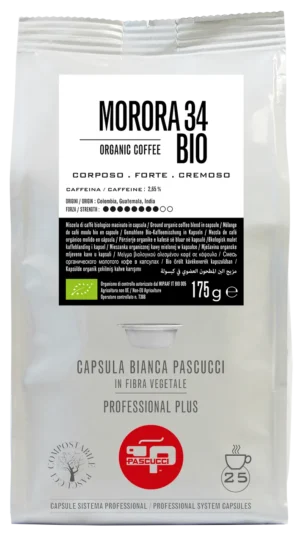 MORORA 34 BIO FIBRA BIANCA KAPSLAR 25 STK