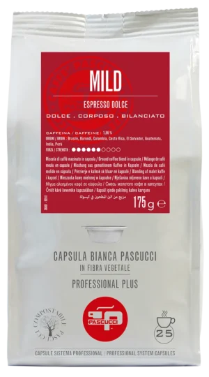 MILD FIBRA BIANCA KAFFEKAPSLAR 25 STK