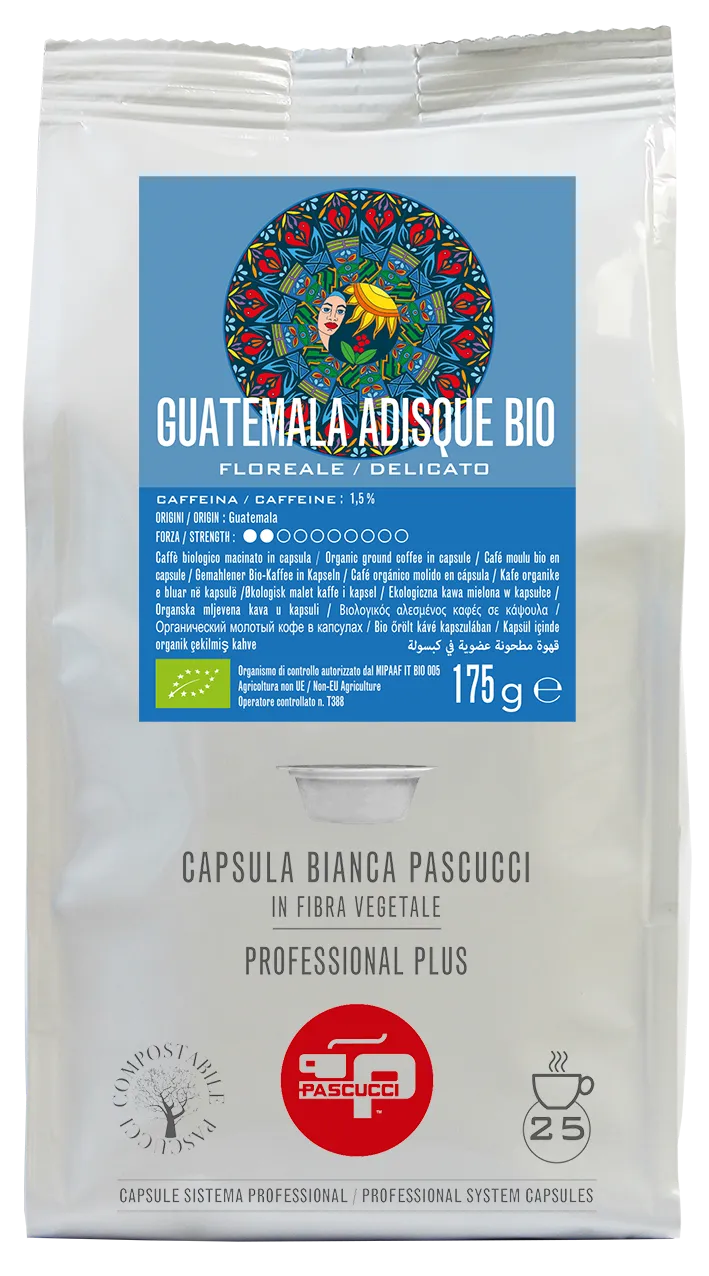 GUATEMALA BIO FIBRA BIANCA KAFFEKAPSLAR 25 STK