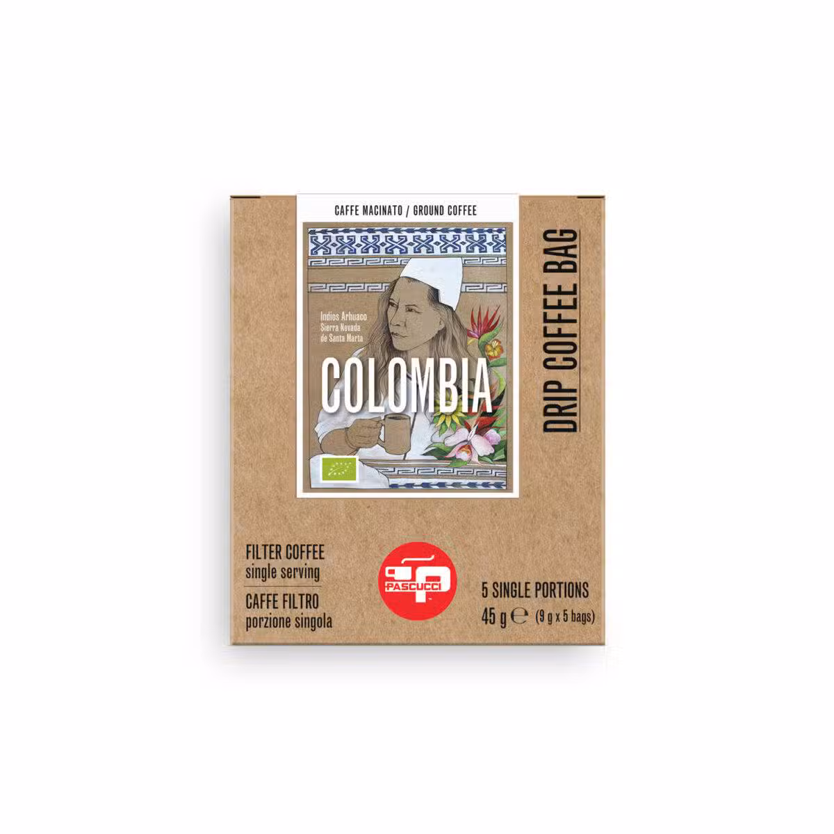 COLOMBIA ARHUACO DROPPKAFFE 5 PÅSAR